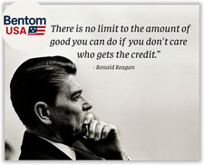 No Limit to Goodness   Patriotic Inspirational Wall Art 8X10 Unframed   Motivati