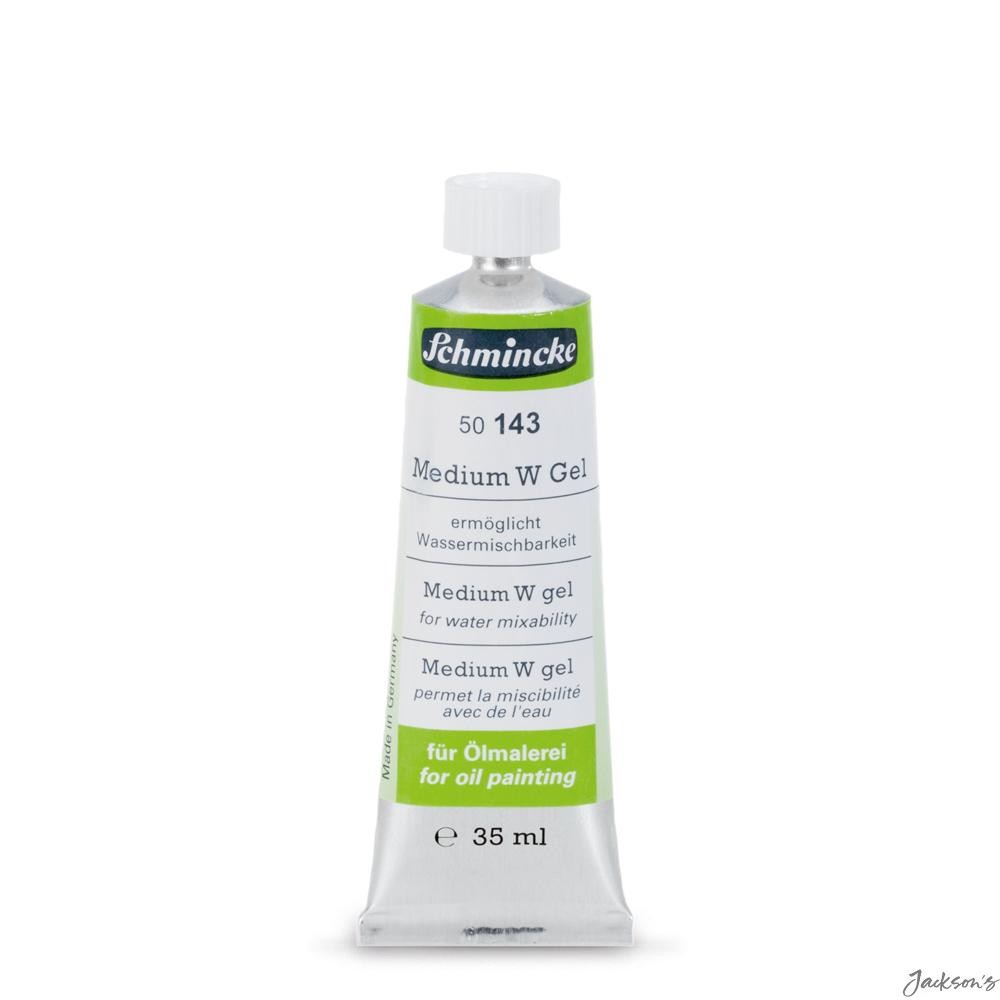 Schmincke Mussini Oil Paint Medium Alkyd Resin 35ml Water Mixable Gel Additive