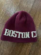 Boston College Eagles BC Knit Beanie Hat Cap Adult One Size Maroon Gold Nike