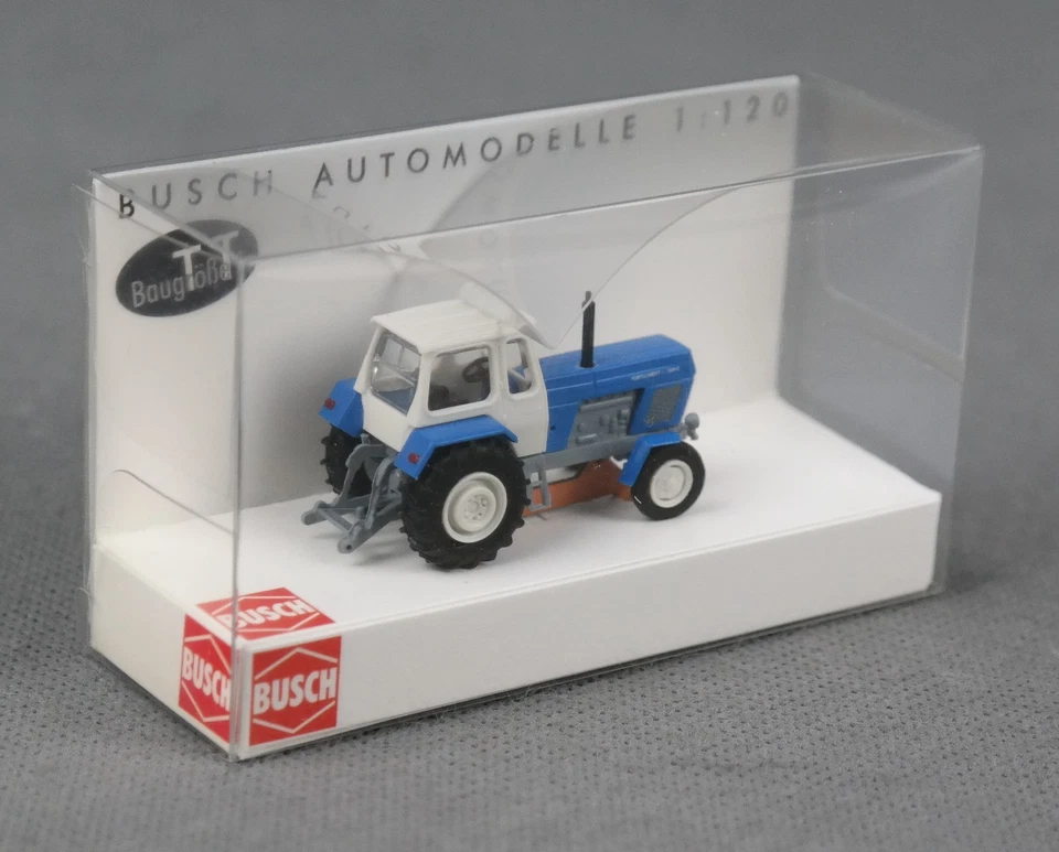 BUSCH 8702 TT 1:120 - Traktor »Fortschritt« blau/weiß - NEUWARE! - Bild 4 von 4