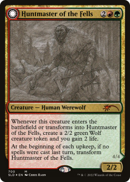 Magic MTG - Huntmaster of the Fells // Ravager of the Fells - MINT/NMINT - EN