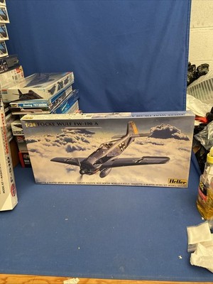 Focke Wulf FW-190 A Airplane Sealed Heller Model Kit 1:24 