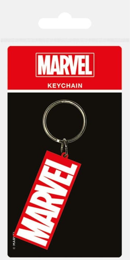 MARVEL – LOGO RUBBER KEYCHAIN / PORTE-CLES LOGO – PYRAMID NEW