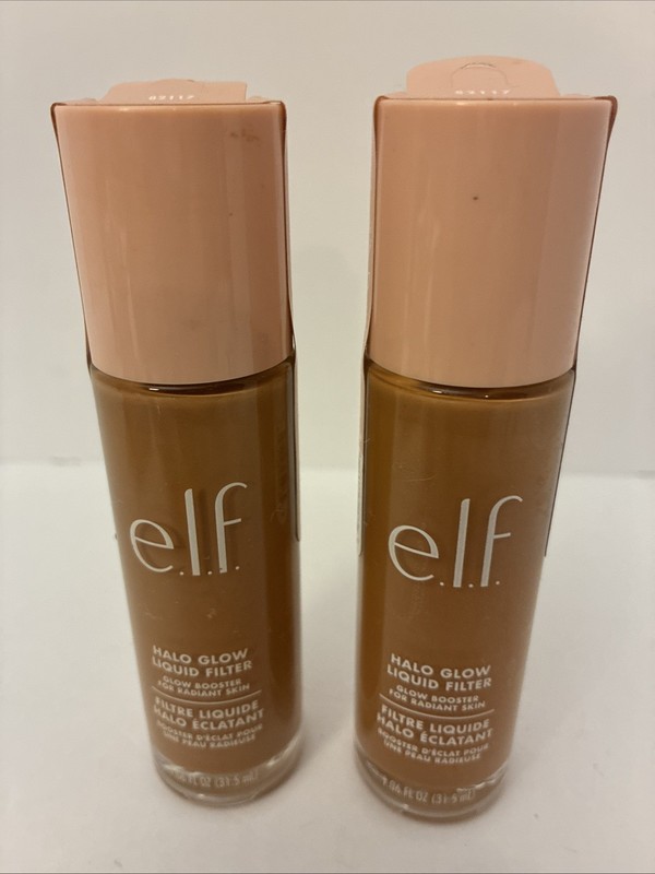 2 Elf halo glow liquid filter 5 Medium Glow Booster For Radiant Skin Sealed