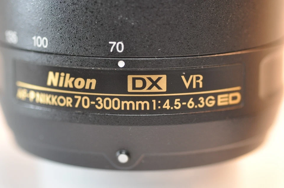 Nikon DX AF-P VR Nikkor 70-300mm ED lens NICE for D7500 D3400 D3300 D5600 D7200 - Image 2 of 4