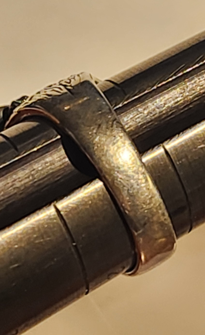 Buffalo Bison Ring Sterling silver.  Native Hallm… - image 4