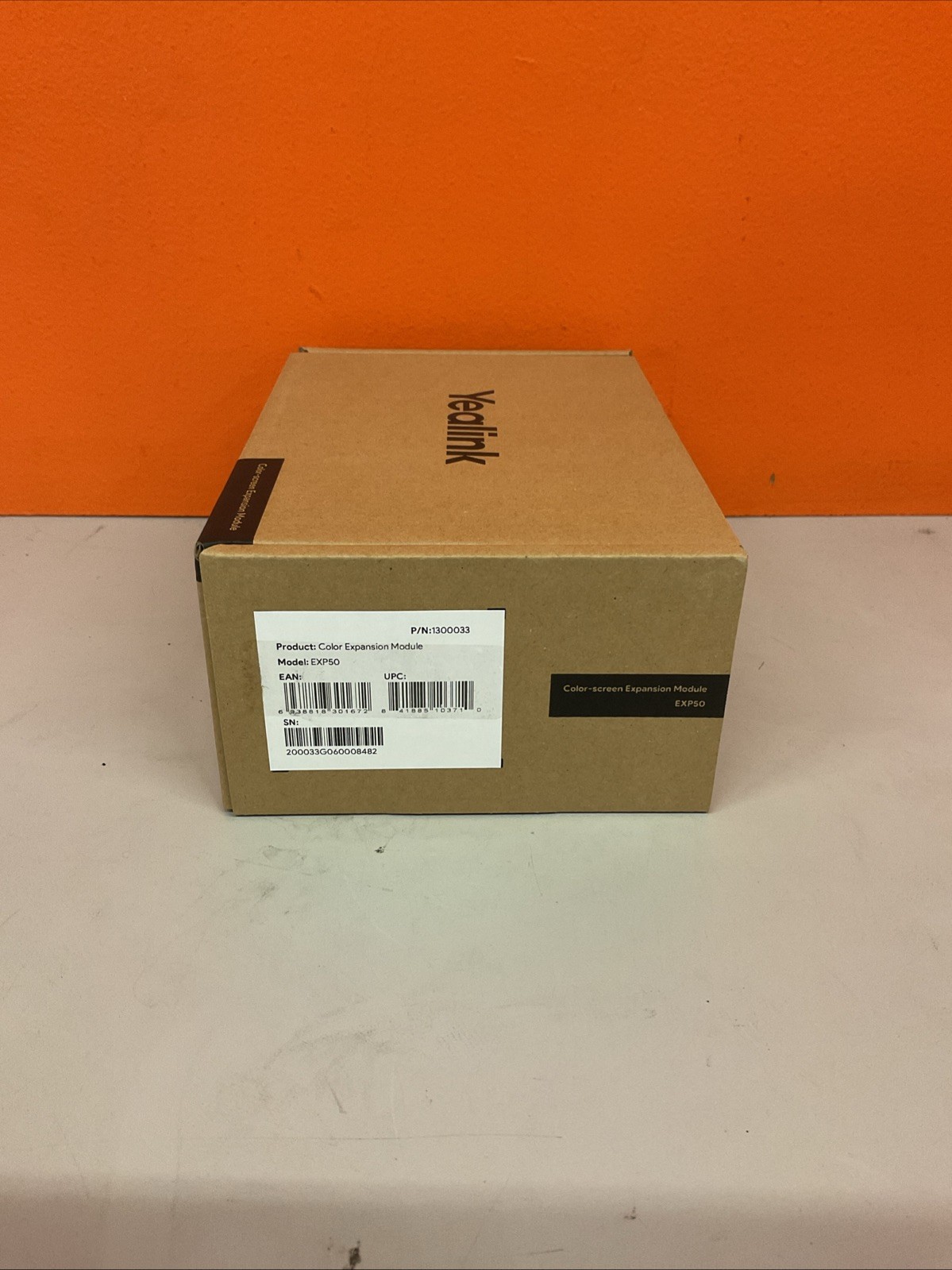 Yealink EXP50 Farbbildschirm Schlüssel Erweiterungsmodul T53 T54 T56 T57 T58 VoIP Telefon