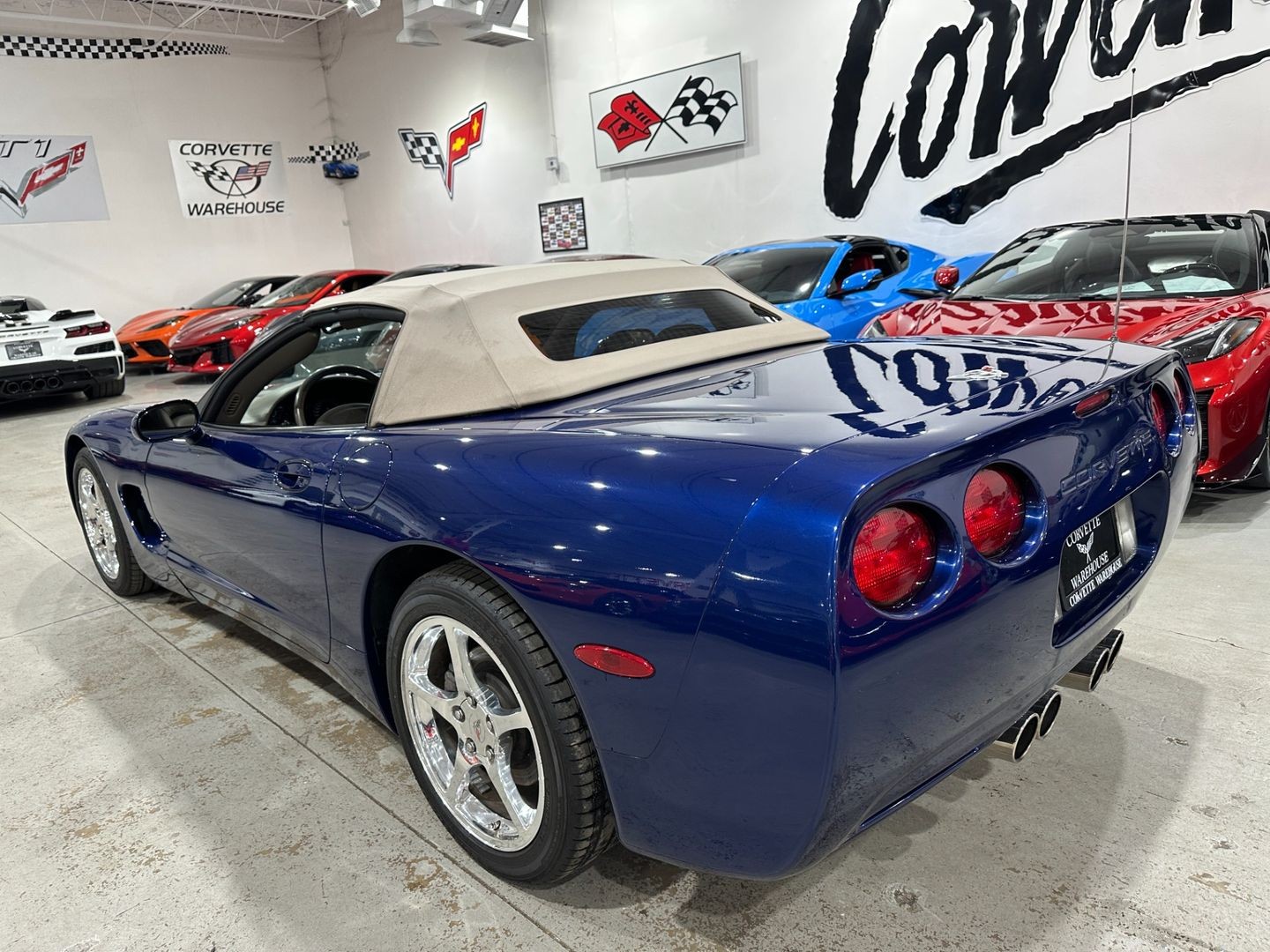 2004 [19U] LeMans Blue Chevrolet Corvette   | C5 Corvette Photo 4