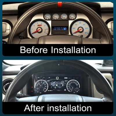 For Ford F150 2009-2012 Digital LCD Instrument Cluster Speedometer Dashboard