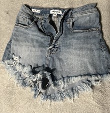 Vigoss Ace Cutoff Denim Shorts Womens 7  High...