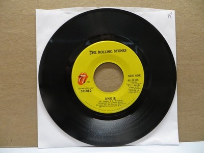 The Rolling Stones – Angie - 1973 - Rolling Stones Records RS