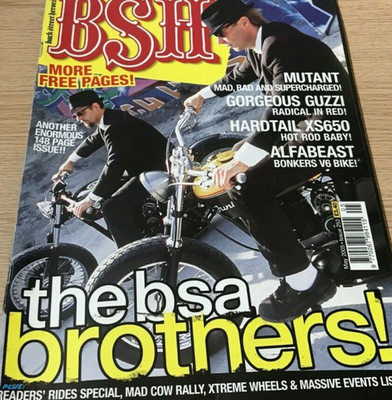 Back Street Heroes Ausgabe Nr. 253 Mai 2005 Custom Bike Magazin BSA Brothers M29 2800 R