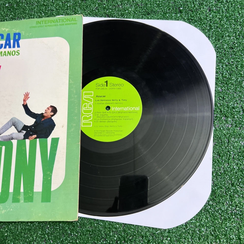 Nelly Y Tony Azucar Los Hermanos Vinyl 33 LP RCA Records FSP-246e 1970 Foto 2 de 4