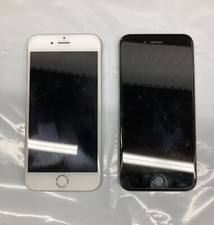 2 Lot Apple iPhone 6 - 16 GB - Black /White "PARTS ONLY" Good Condition. g069