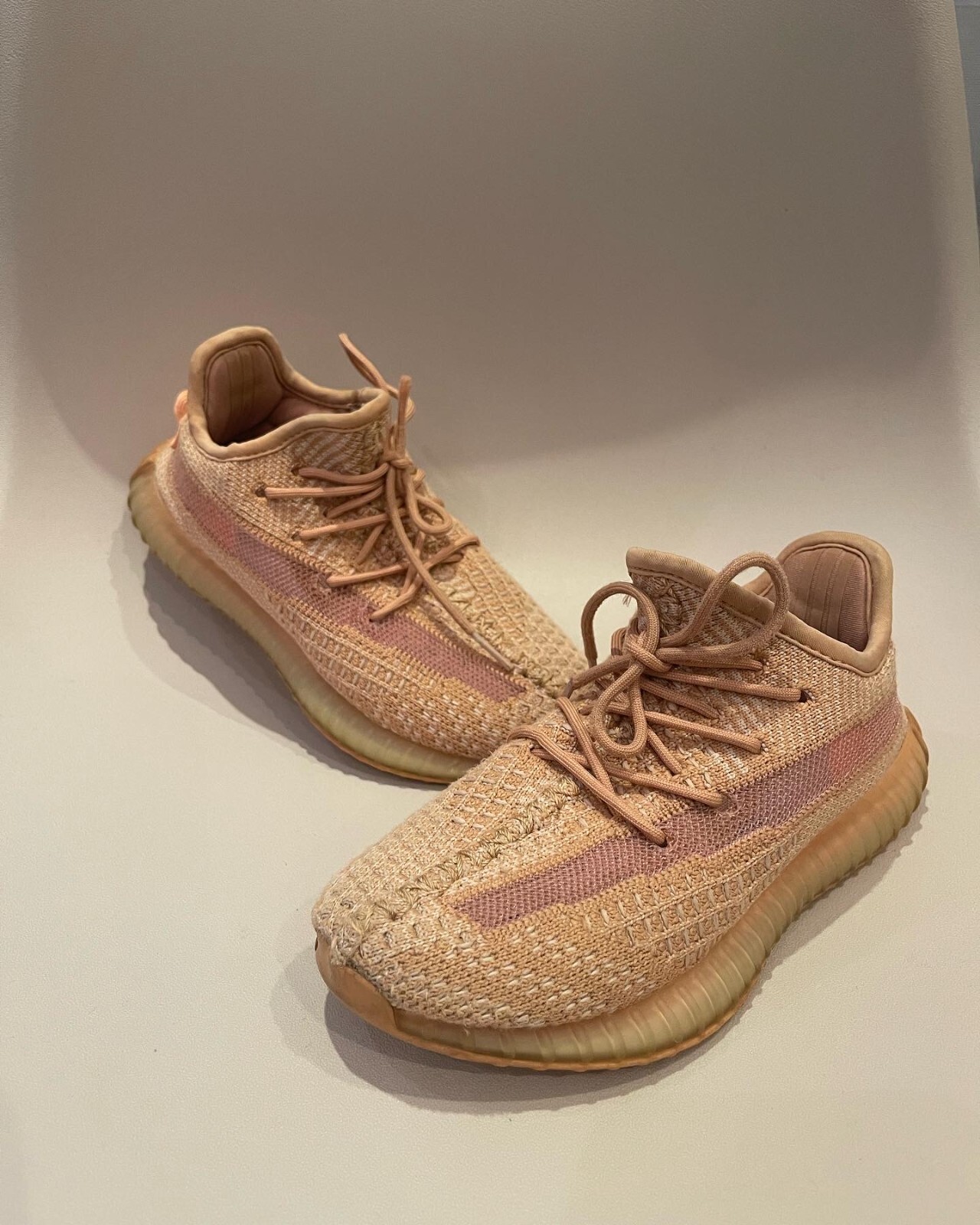 Adidas EG6872 Yeezy Boost 350 V2 Kids Clay size EU 31 (18,5 cm) 12,5 K - 13  K | eBay