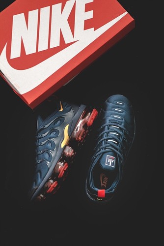 Nike Air VaporMax TN Plus Deep blue Men’s Size Sneaker Running Shoes - Picture 6 of 8