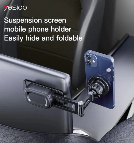 YESIDO C155 MAGNETIC CAR PHONE HOLDER FOR TESLA MODEL 3 MODEL Y SCALABLE ABS 3M - Picture 9 of 14