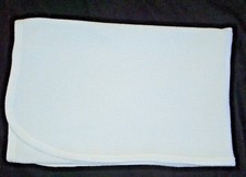 Baby Morgan Blue Thermal Waffle Weave Cotton Baby Blanket