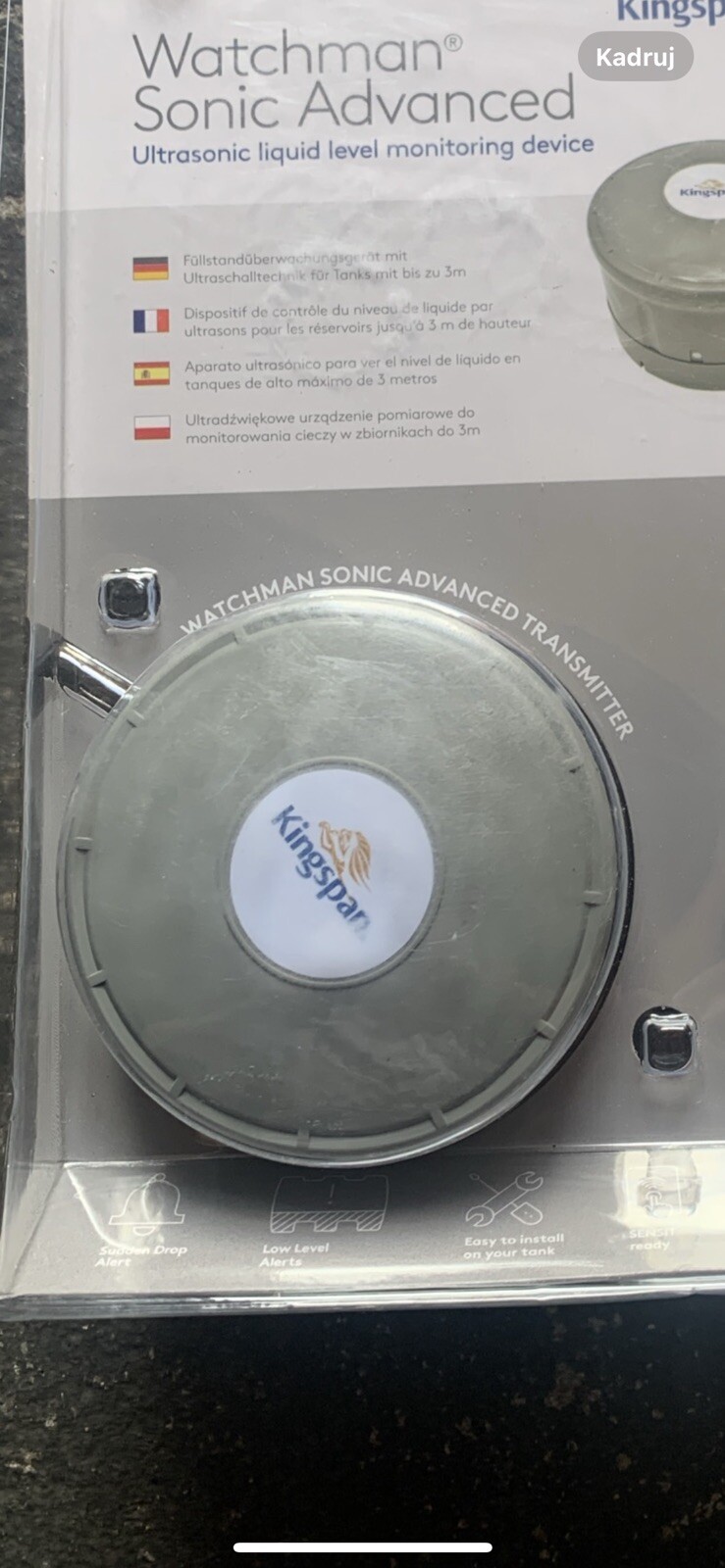 Kingspan Watchman Sonic ADVANCED Domestic Heating Oil Tank Monitor