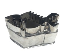 Rare Tuna Fish Pastry Canapé Cookie Cutter Stainless Steel Metal Tin