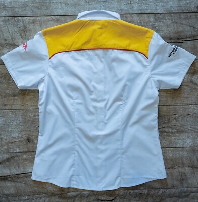 Ferrari Shell Formula One Shirt Womens Size XL 32 Scuderia