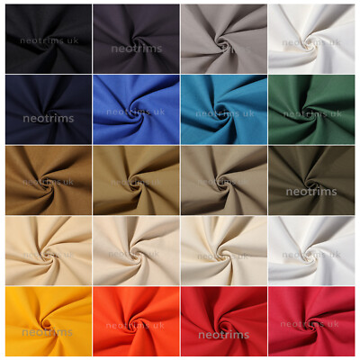100% Baumwolle Canvas Stoff,16 Unzen Schweres Gewicht Polster Material,19 Farben