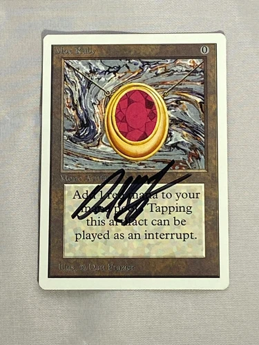 MTG Mox Ruby Unlimited Magic the Gathering