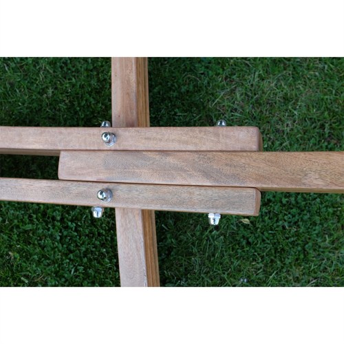 Outdoor Swing Traditional hammock with Wooden Stand, 2 Persons 150Kg -Butterfly - Picture 11 of 15
