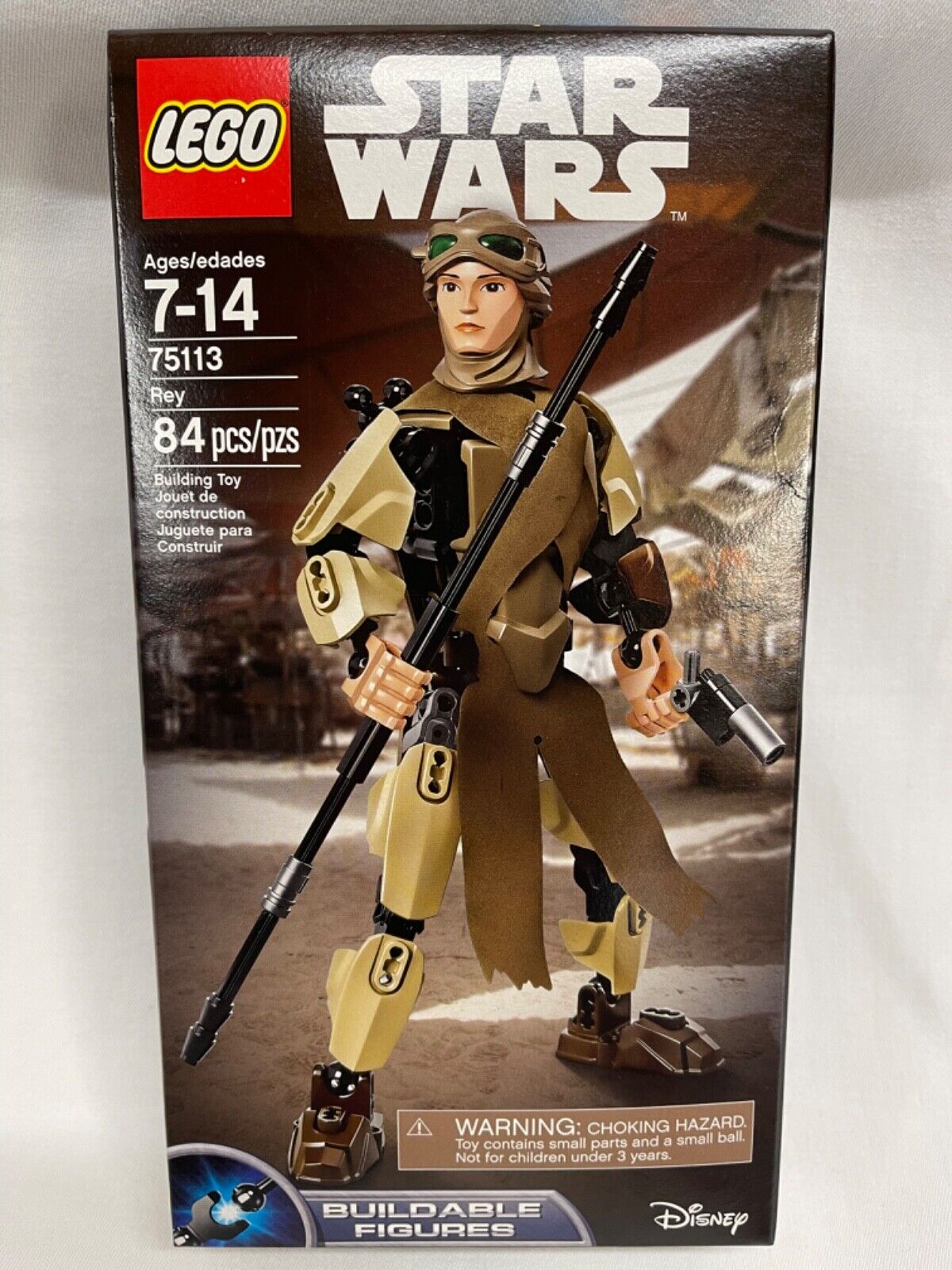 Lego Star Wars Rey 75113 Building Kit 84 Pcs Buildable Figure Retired Set