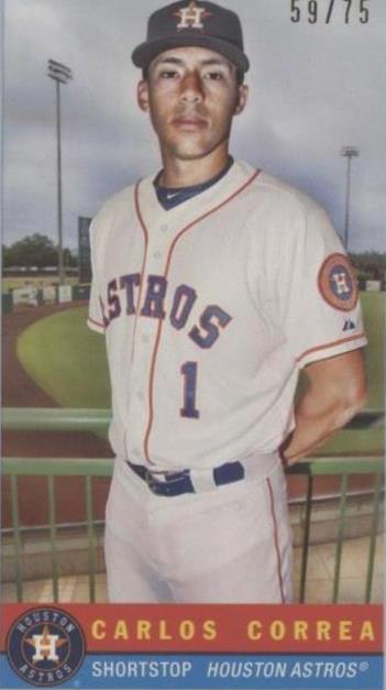 2017 Topps Archives - Carlos Correa #59B-1 for sale | eBay