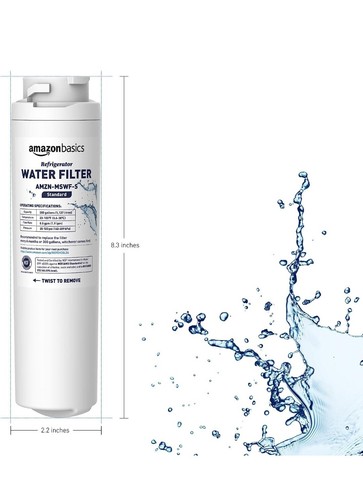 Amazon Basics Replacement GE MSWF Refrigerator Water Filter Cartridge Standard - Picture 2 of 4