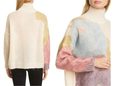 VALENTINO Camellia Mohair Blend Strickpullover Sweater Pullover Pulli Jumper M
