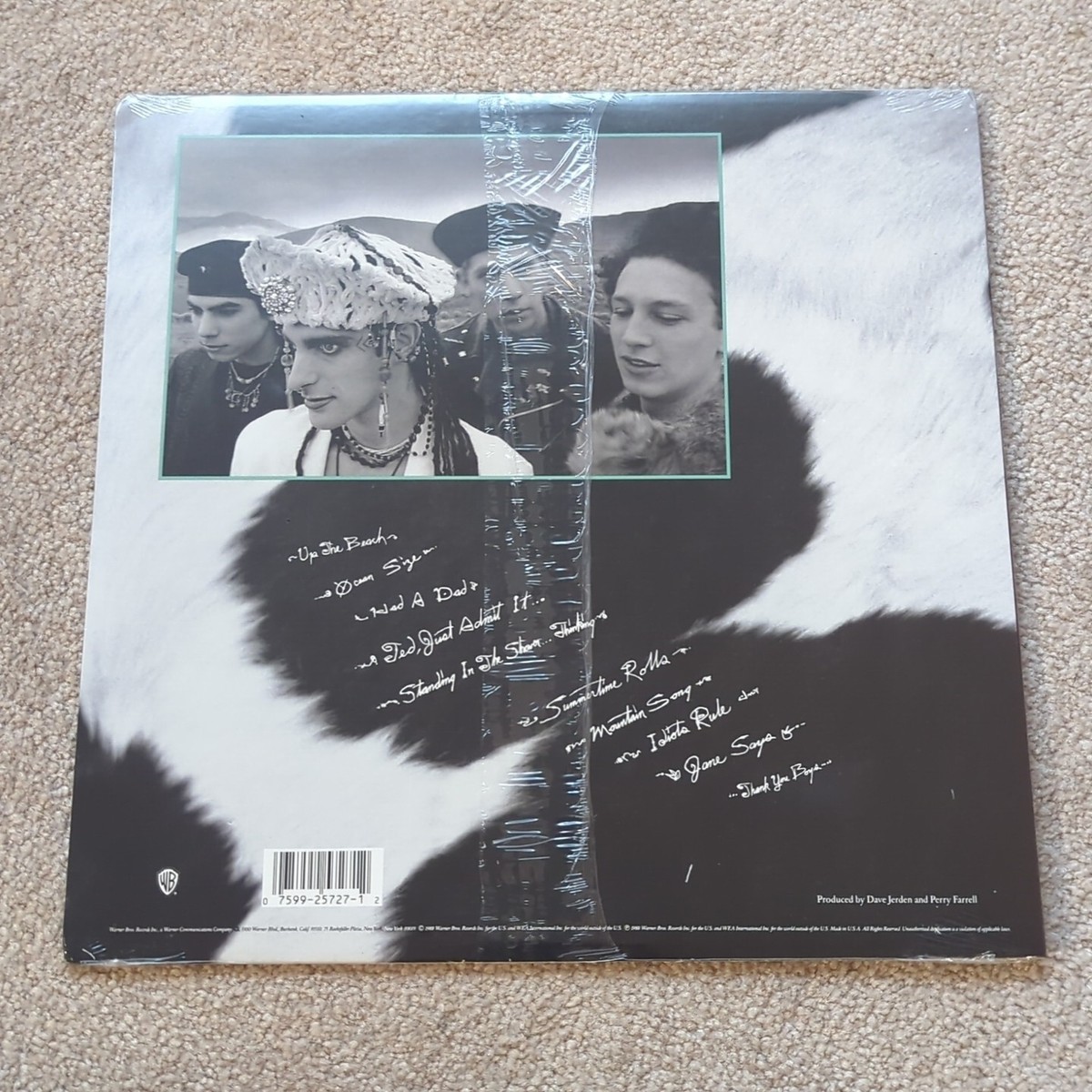 Jane's Addiction: Nothing's Shocking LP Vinyl 9 25727-1 New SEALED