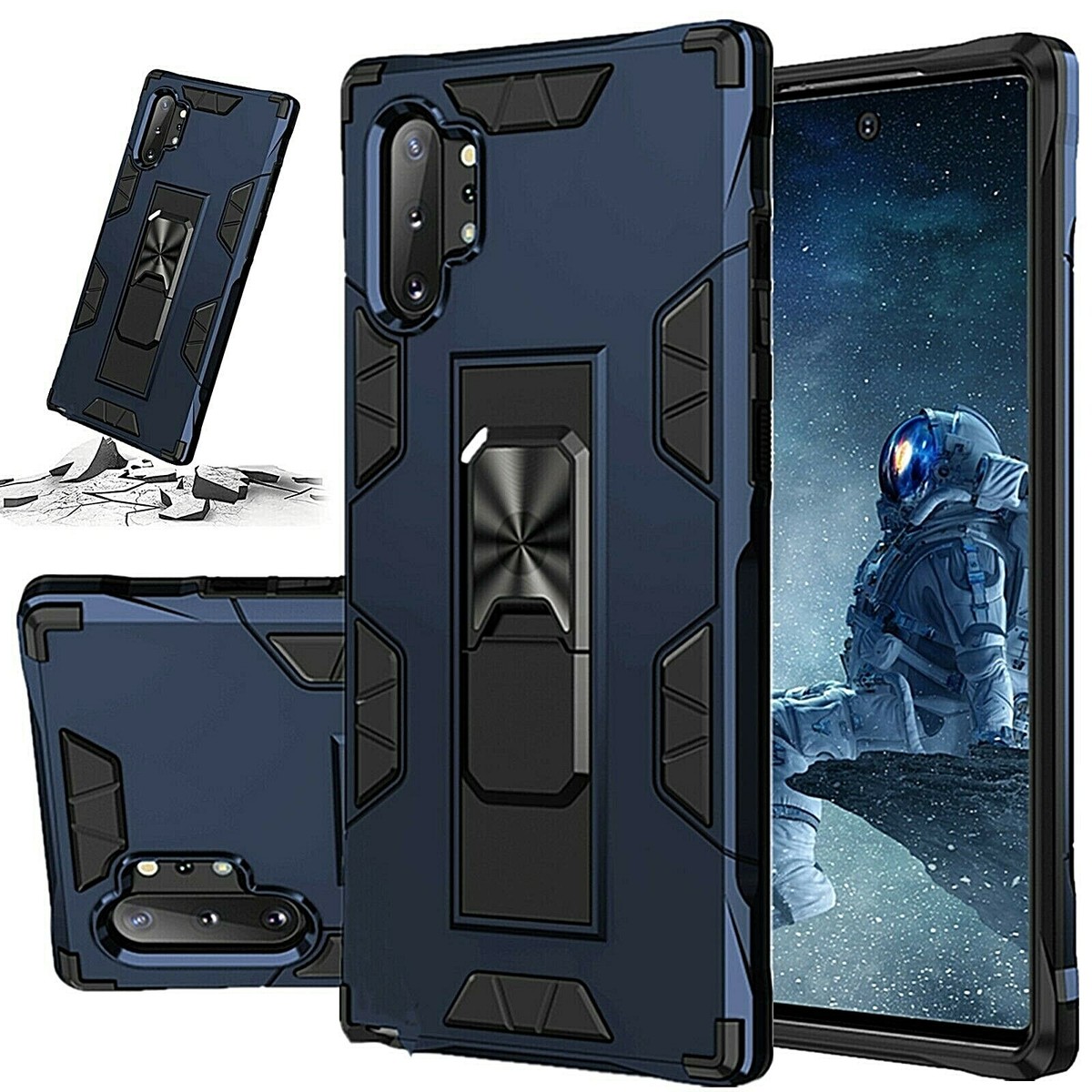 For Samsung Galaxy Note 10 Note 10+ Plus Case Kickstand Shockproof Armor  Cover