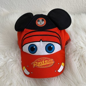 lightning mcqueen hat with mickey ears