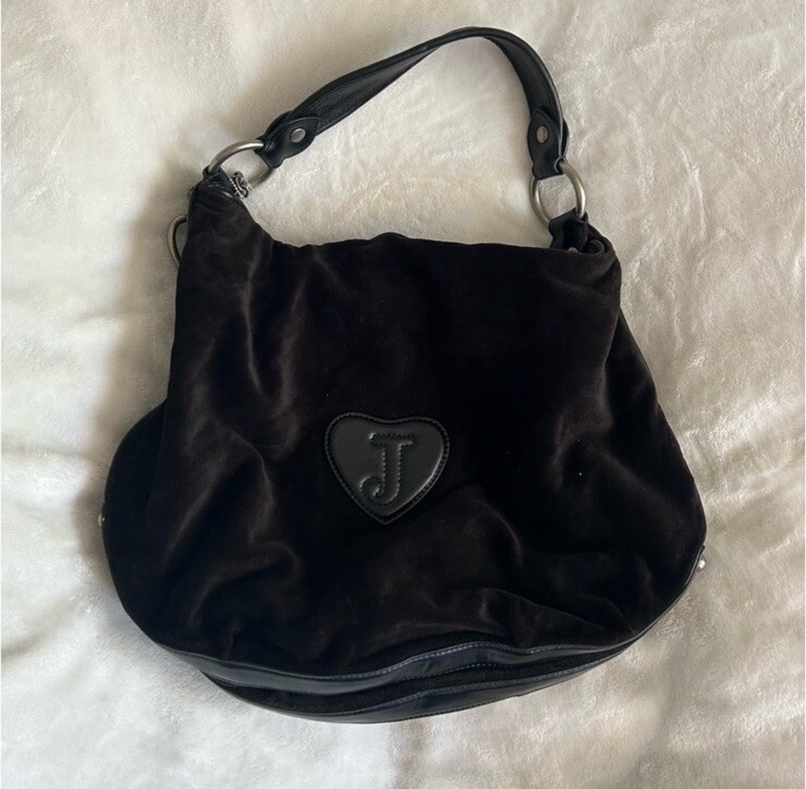 Juicy Couture Y2K “Live For Juicy” Black Velour Bag | eBay Juicy Couture Y2K “Live For Juicy” Black Velour Bag | eBay