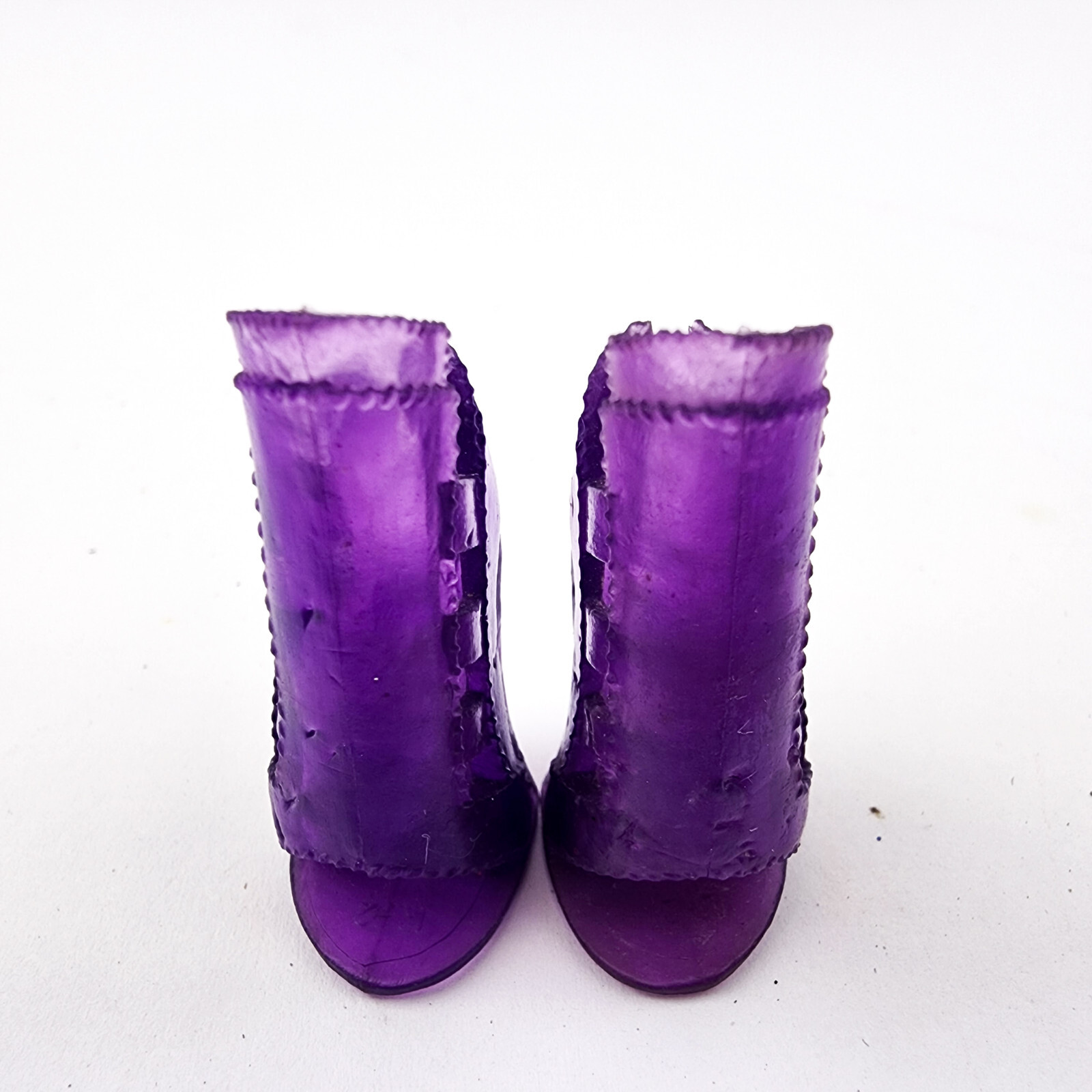 Monster High Abbey Bominable Purple High Heel Shoes Replacement Part 2012