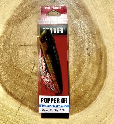YO ZURI 3DR 75(F) Popper, Topwater, Bass Fishing, Brand New! Free Shipping! NWT!