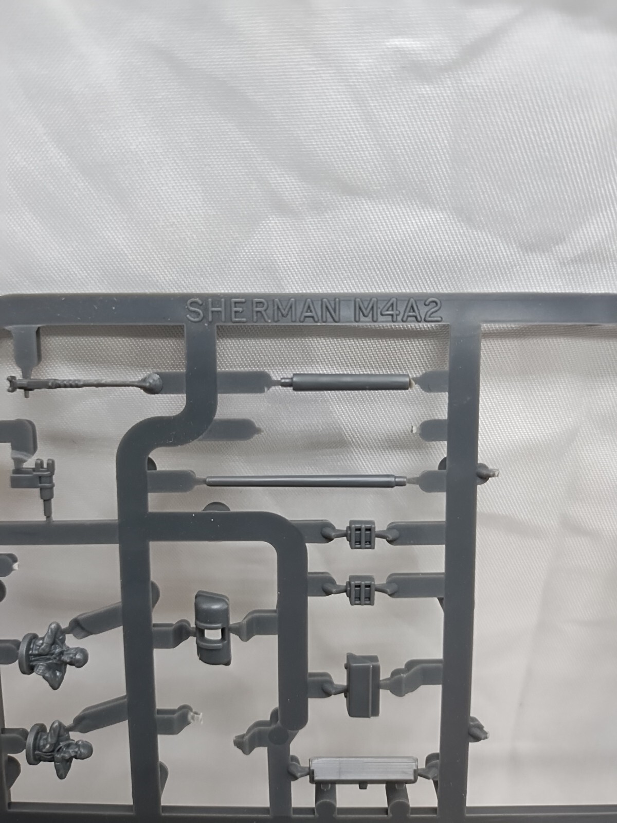 (2) The Plastic Company Sherman M4 A2 Sprue Bits And Pieces 1/72 Scale