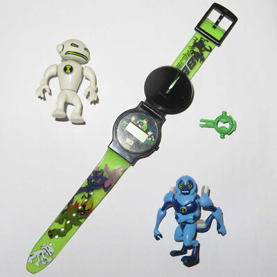 BEN 10 ALIEN CREATION SPIDER MONKEY & ECHO ECHO + KEY 2 SET SPIELFIGUREN SELTEN!