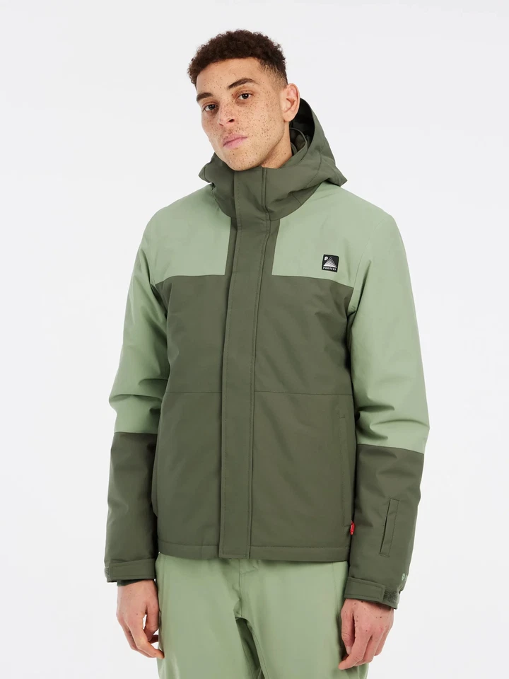 Protest Choose Ski Snowboard Jacke Thyme (grün) - Bild 2 von 4