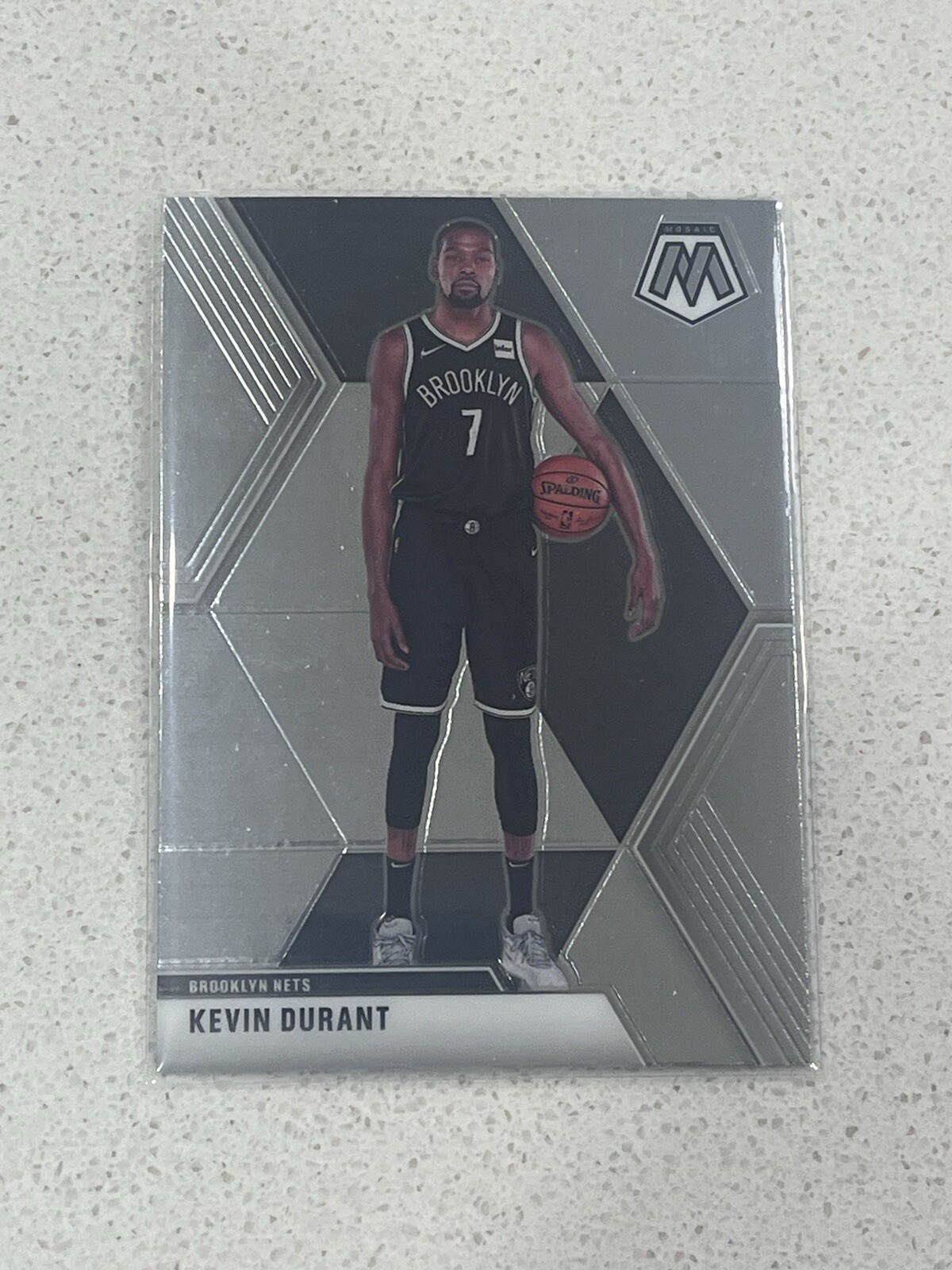 2019-20 Panini Mosaic Kevin Durant #1 Brooklyn Nets