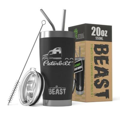 Peterbilt 587 Semi Truck BEAST 20oz / 30oz Stainless Steel Tumbler
