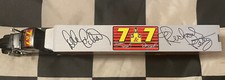 Rare Autographed 7 &7 Dale Earnhardt & Richard Petty 1/64 Scale Transporter