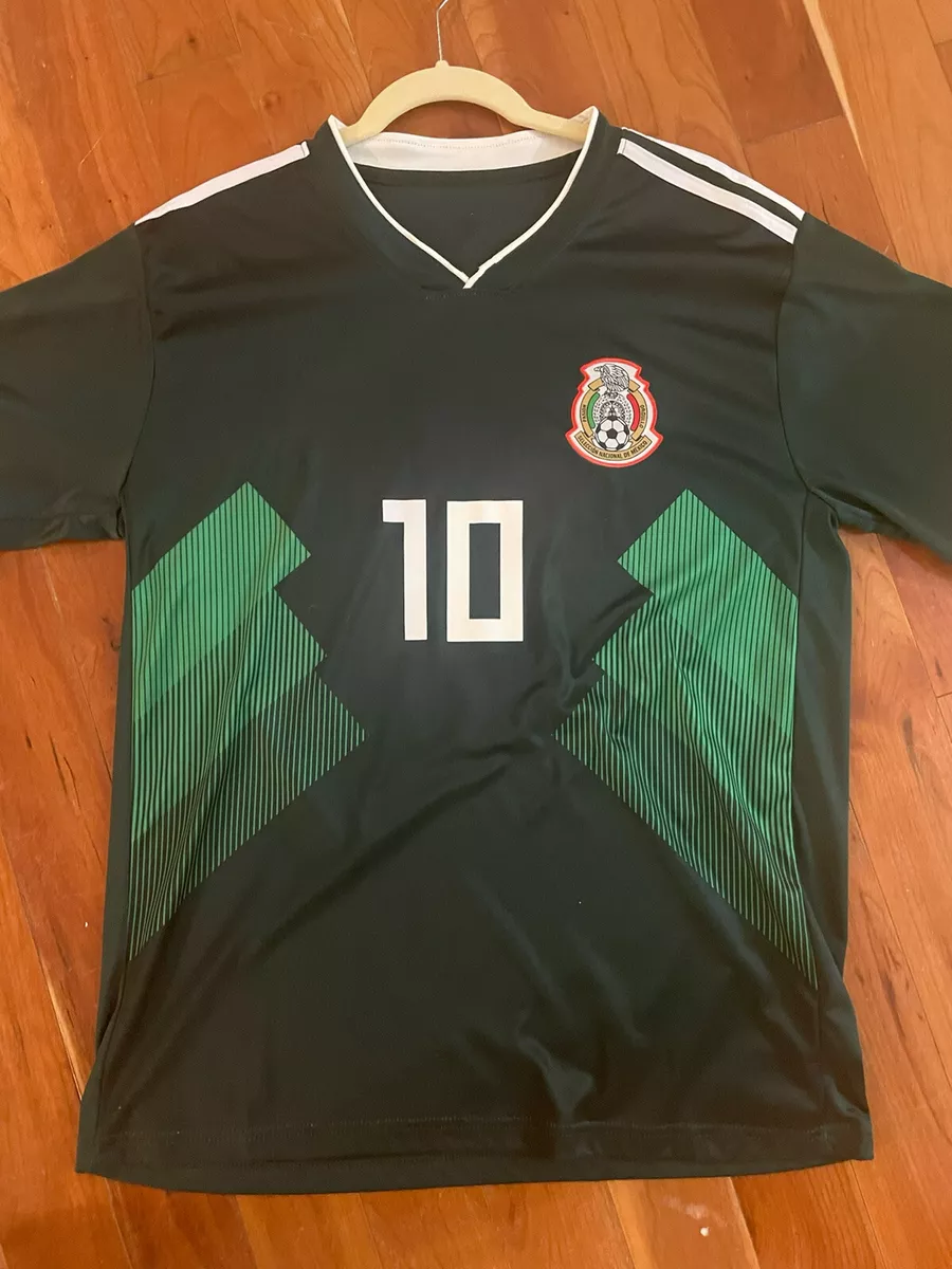 Mexico No10 J.M.Corona Away Long Sleeves Soccer Country Jersey