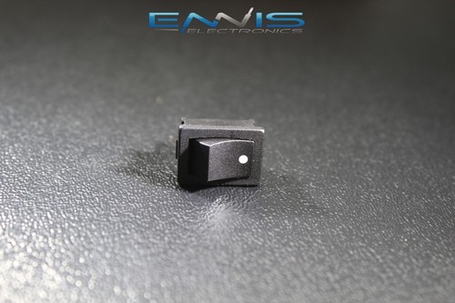 MINI ON OFF ROCKER SWITCH 12 V 10 AMP 2 PIN TOGGLE 1/2 3/4 HOLE EC-1210 - Picture 3 of 6