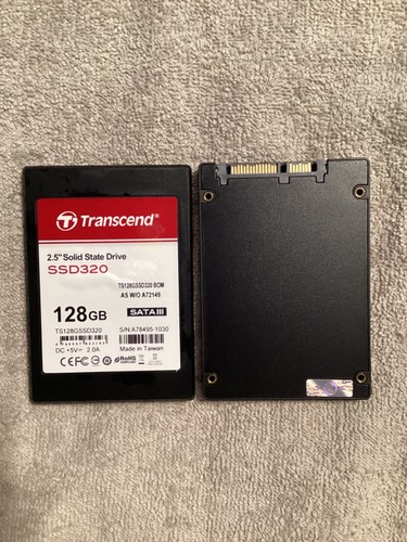 Transcend SSD 128GB TS128GSSD320 SATA III 2.5" Solid State Drive - Picture 3 of 3