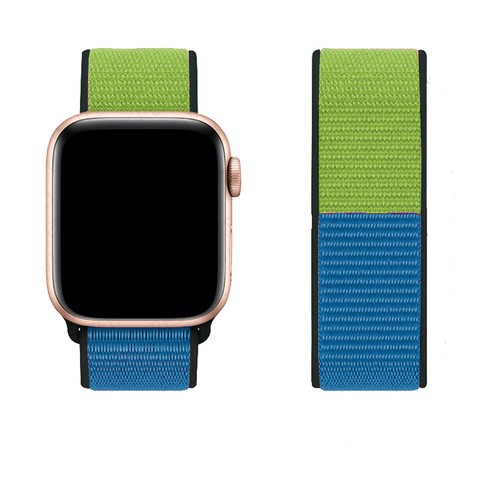Pasek Nylonowa pętla Tkana sportowa do Apple Watch Ultra2 9 8 7 6 5 SE 4 38-49mm - Zdjęcie 113 z 169