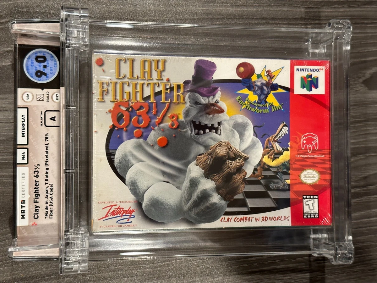 Nintendo best sale 64 clayfighter