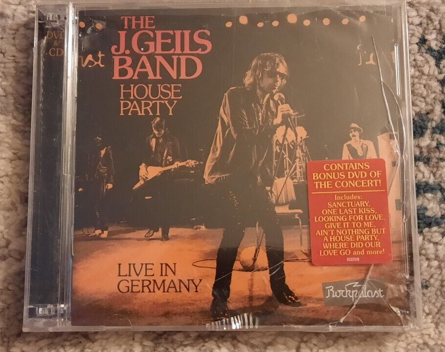 J. GEILS BAND - House Party: Live in Germany 1979 (DVD + CD